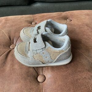 Saucony Toddler Girls Metallic Tennis Shoes - Size 6.5